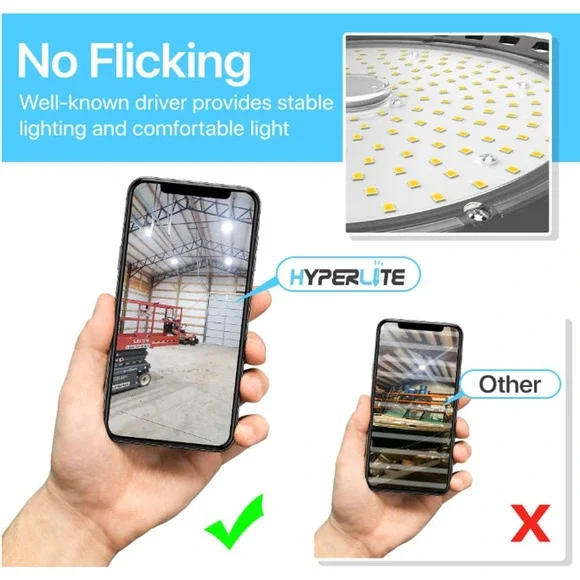 HYPERLITE UFO Led High Bay Light 150W 21,000lm 5000K 1P-PREM, Office